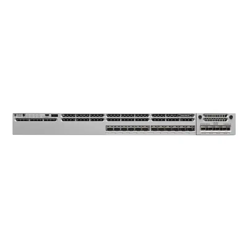 Cisco Catalyst 3850-12S-E - Commutateur - C3 - Géré - 12 x Gigabit SFP - de bureau, Montable sur rack (WS-C3850-12S-E)_1